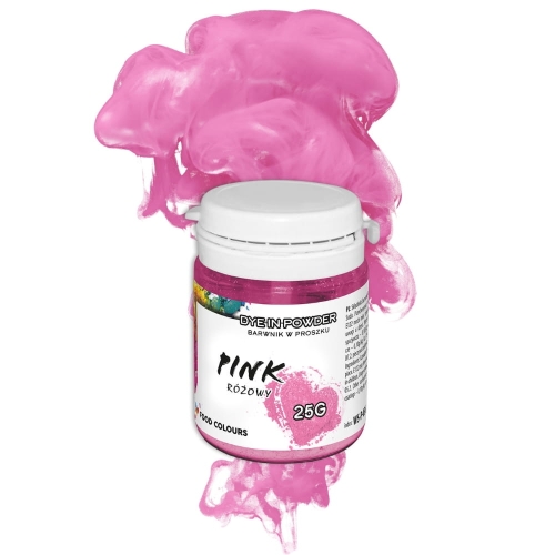 Barwnik spożywczy w proszku Różowy 25g