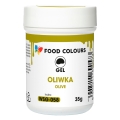 Barwnik spożywczy żel Food Colours Oliwkowy 35g