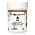 Barwnik spożywczy żel Food Colours Brązowy Kakaowy 35g