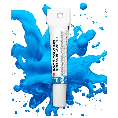 Barwnik spożywczy żel w tubce Food Colours Niebieski 20g
