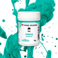 Barwnik spożywczy żel Food Colours Turkusowy 35g