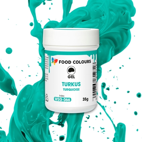 Barwnik w żelu w kolorze Turkusowym