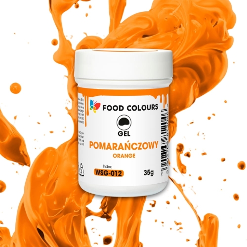 Barwnik w żelu w kolorze Orange