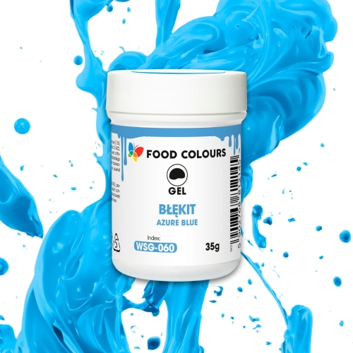 Barwnik w żelu w kolorze Azure Blue