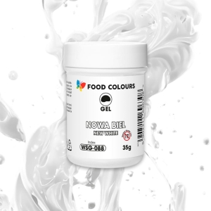 Barwnik spożywczy żel Food Colours Biały 35g