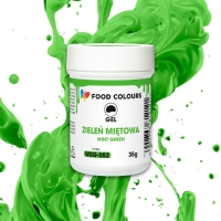 Barwnik spożywczy żel Food Colours Zielony Miętowy 35g