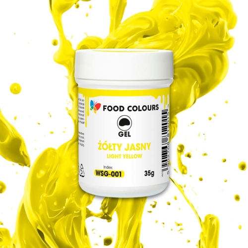 Barwnik w żelu w kolorze Light Yellow