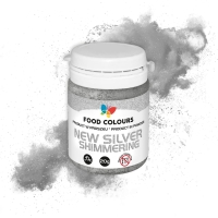 Pyłek do dekorowania Shimmering Dust New Silver Srebrny 20g