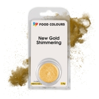 Pyłek do dekorowania Shimmering Dust New Gold Złoty 2,5g
