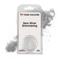Pyłek do dekorowania Shimmering Dust New Silver Srebrny 2,5g