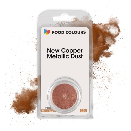 Pyłek dekoracyjny miedziany metaliczny