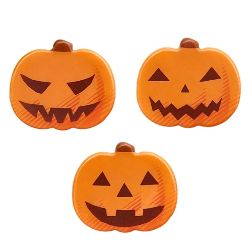 Dynie na Halloween dekoracja czekoladowa Barbara 105szt