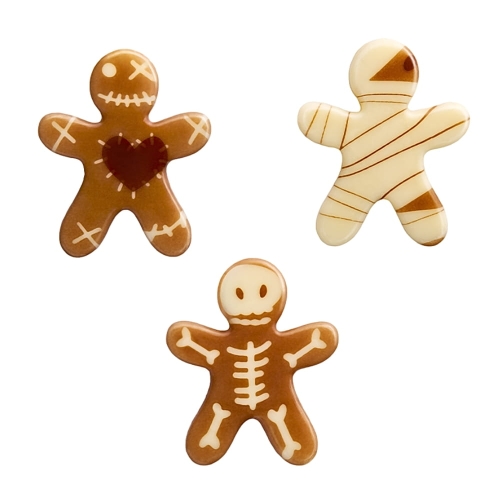 Mumie na Halloween dekoracja czekoladowa Barbara 135szt