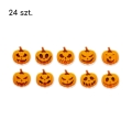 Straszne dynie na Halloween dekoracje cukrowe mix 24szt