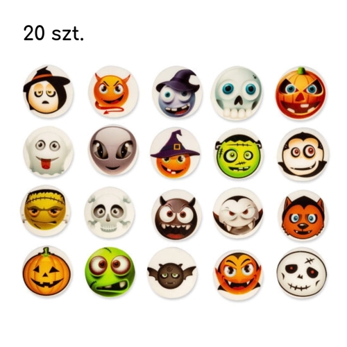 Słodkie emotki na Halloween