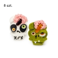 Truposze dekoracje cukrowe na Halloween Monster Skull