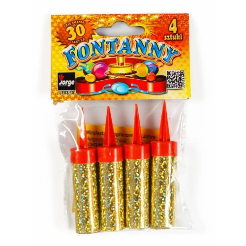 Fontanna raca na tort mini fontanna tortowa 5cm 4szt