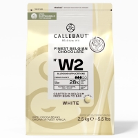 Biała czekolada 28% Callebaut Receptura W2 2,5kg