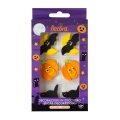 Dynia kot nietoperz dekoracje cukrowe na Halloween Decora 6szt