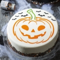 Ciasto z halloweenową dynią