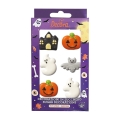 Halloweenowe fantazje dekoracje cukrowe Decora 6szt