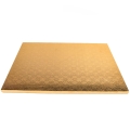 Podkład pod tort prostokątny złoty