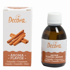 Aromat Cynamonowy aromat spożywczy w płynie Decora 50g