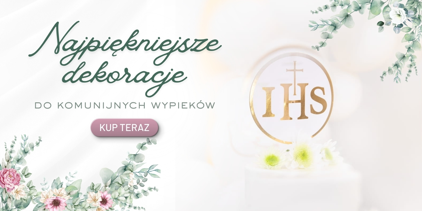 Komunia 2026 - dekoracje