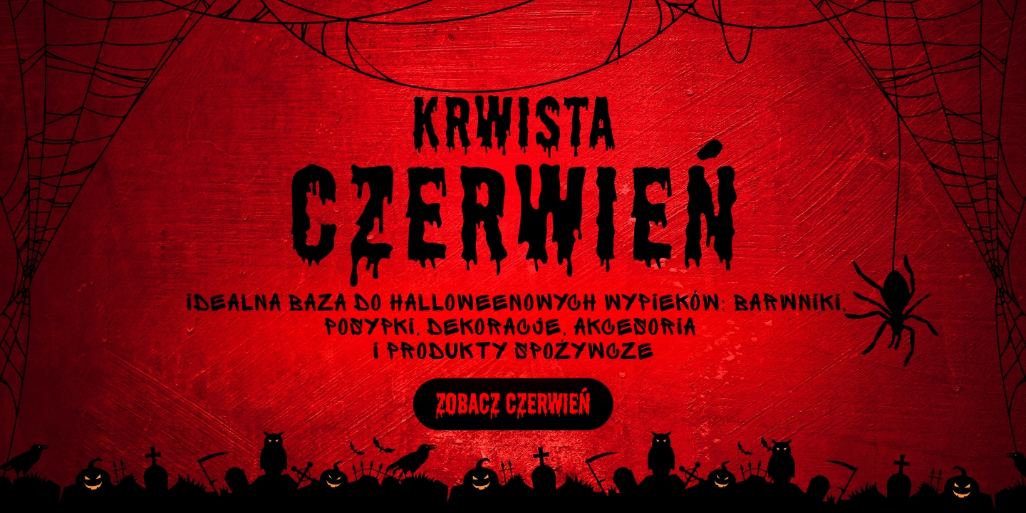 Halloween 2026 - czerwone