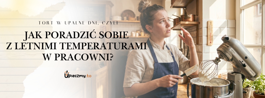 Tort w upalne dni, czyli jak poradzić sobie z letnimi temperaturami w pracowni?